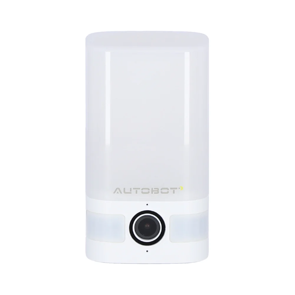 White Autobot Flash Light Camera