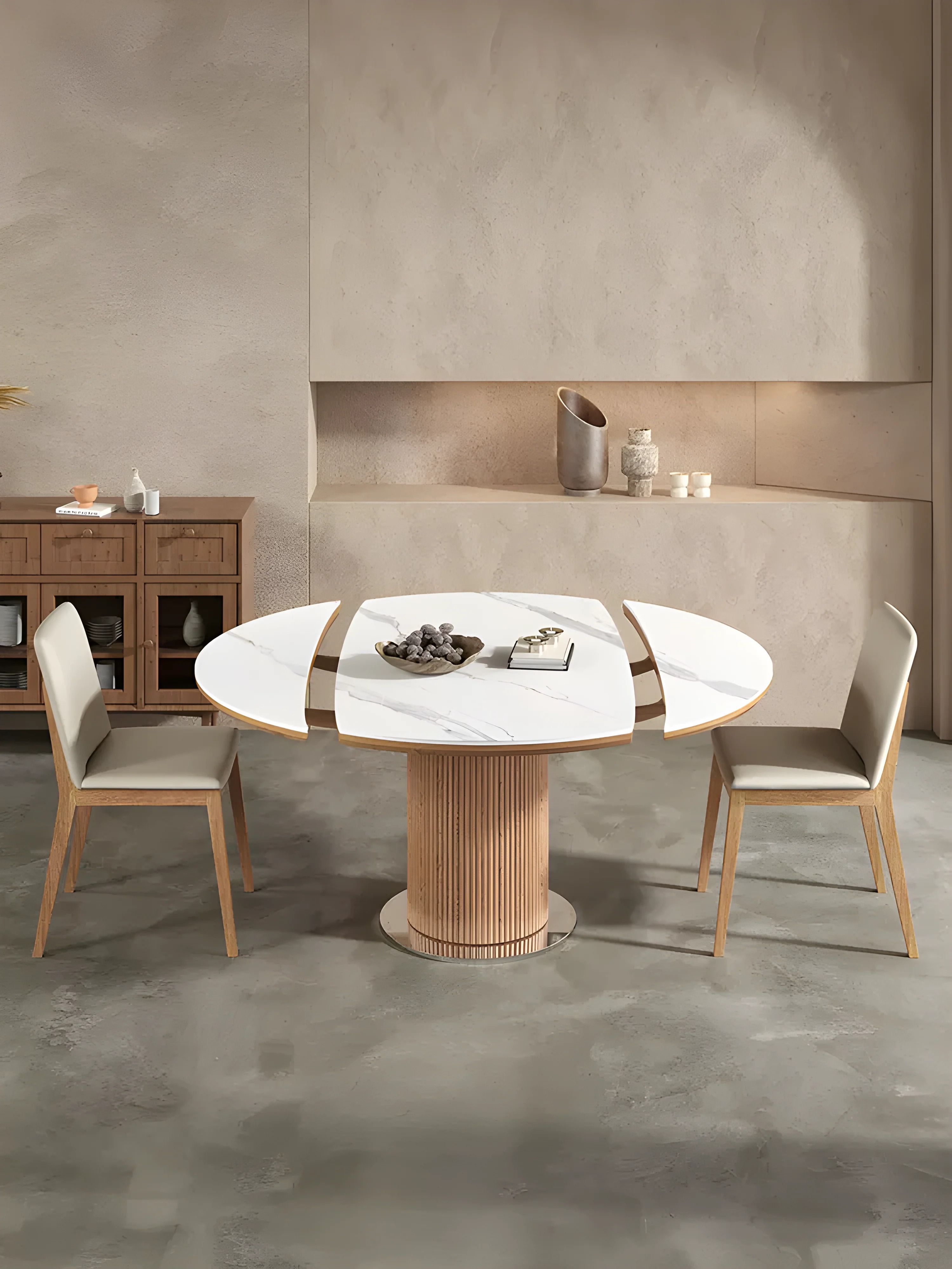 Nora Extendable Dining Table - WizMarketplace | Elevate your space